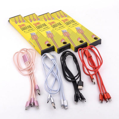 USB Кабель 3в1