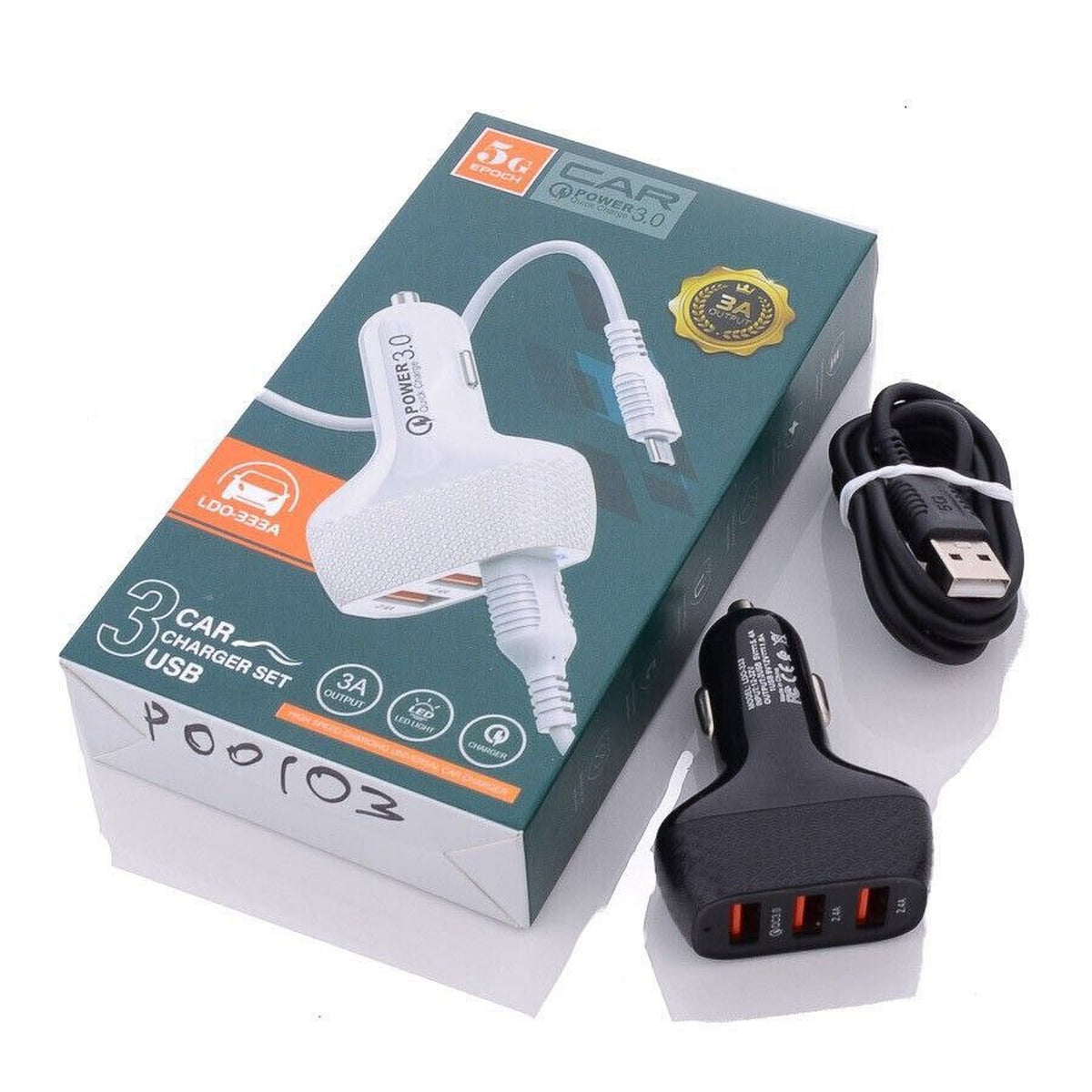 Автомобільний зарядний пристрій micro USB